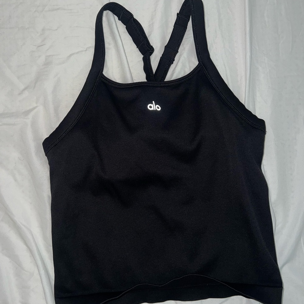 ALO seamless ribbed FULL length Bra